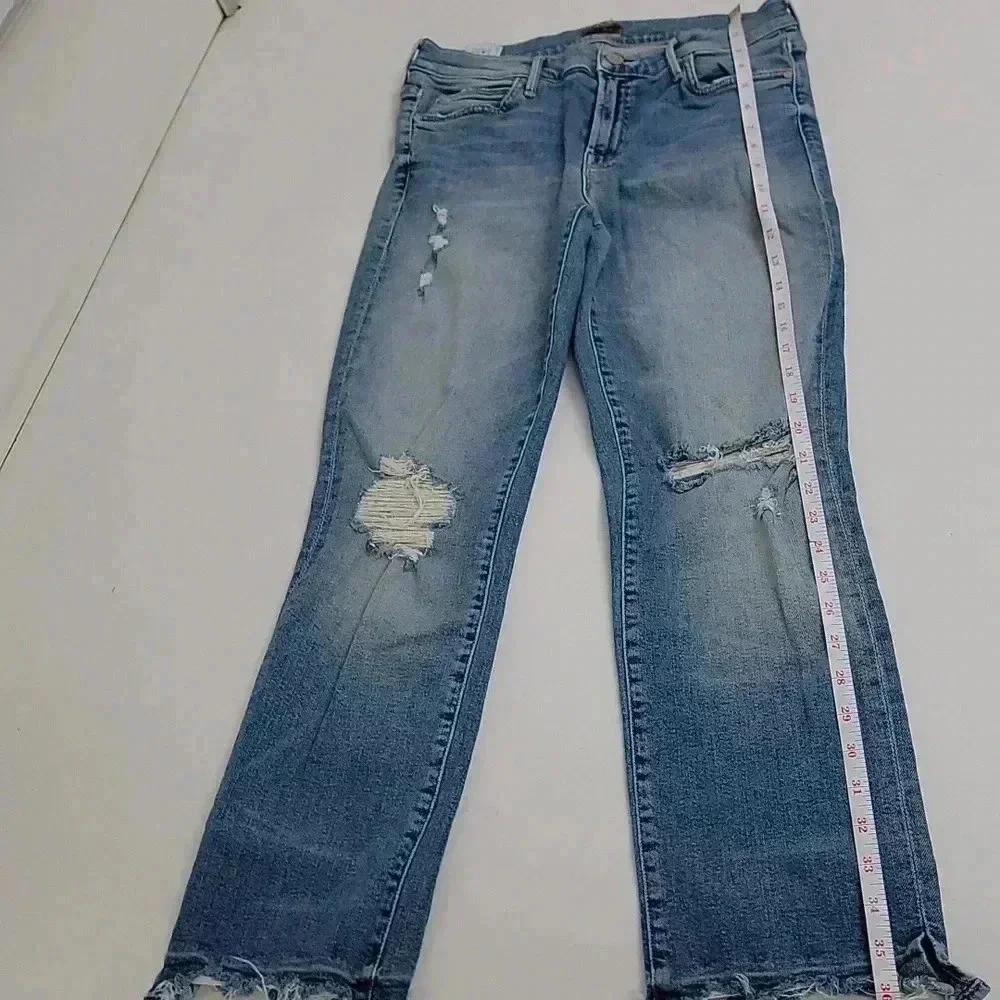 Mother Rascal Ankle Snippet Chew push the envelope Jeans 29